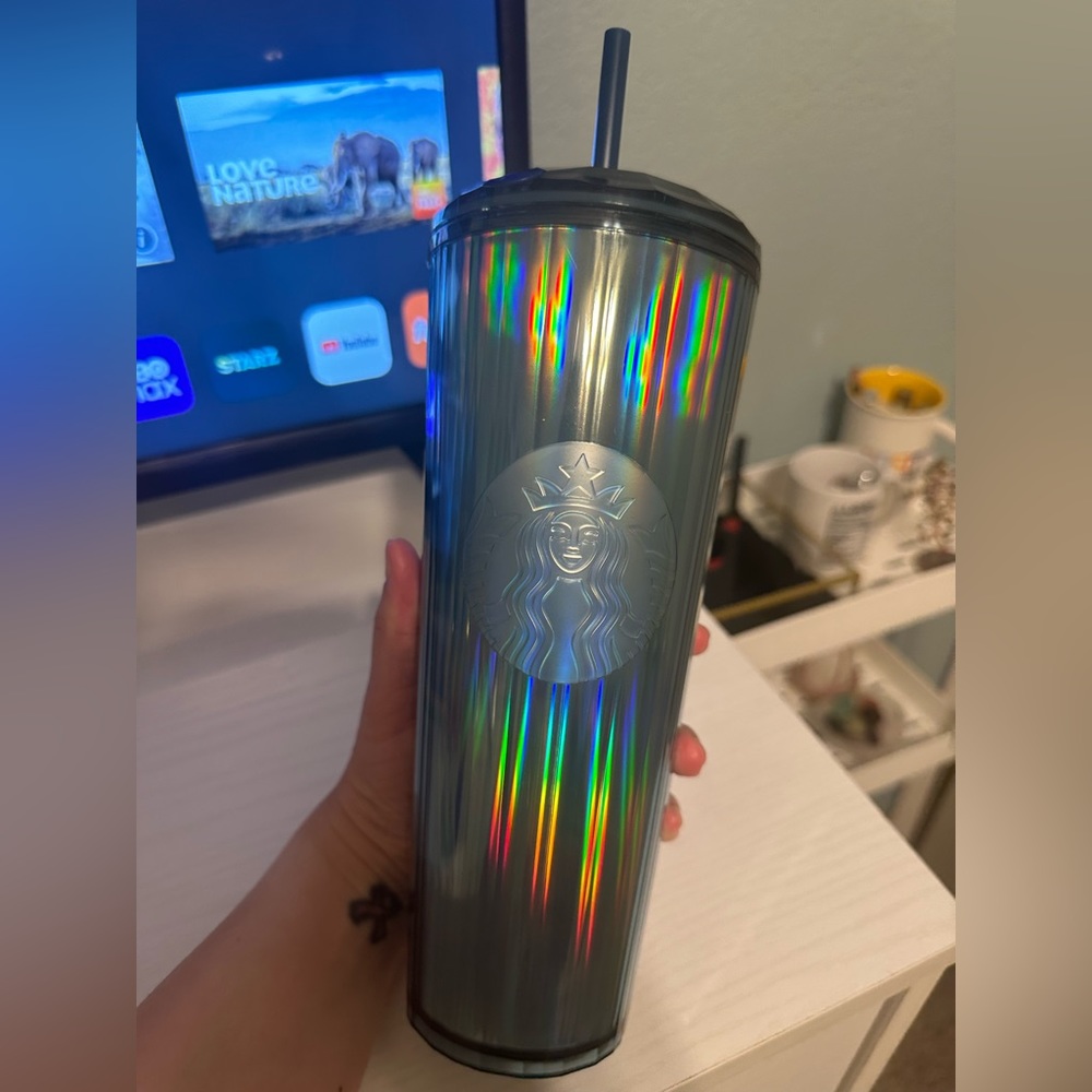 *NWT* Starbucks Blue Dome Tumbler